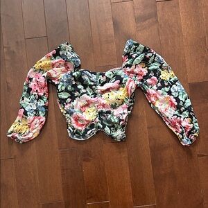Zara Floral Print Crop Top